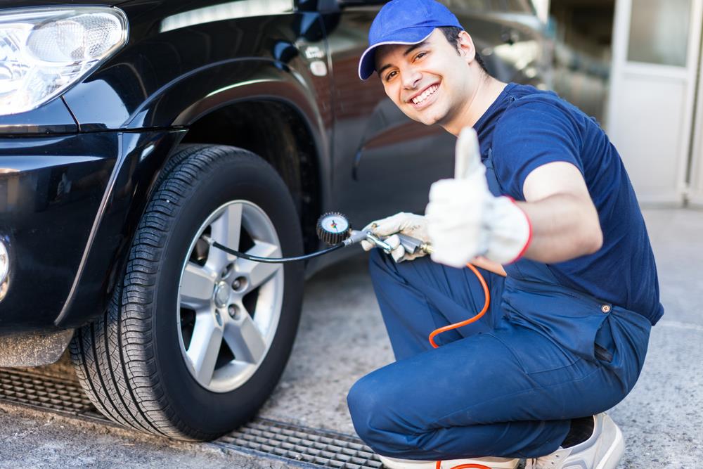 Use Tire Inflator